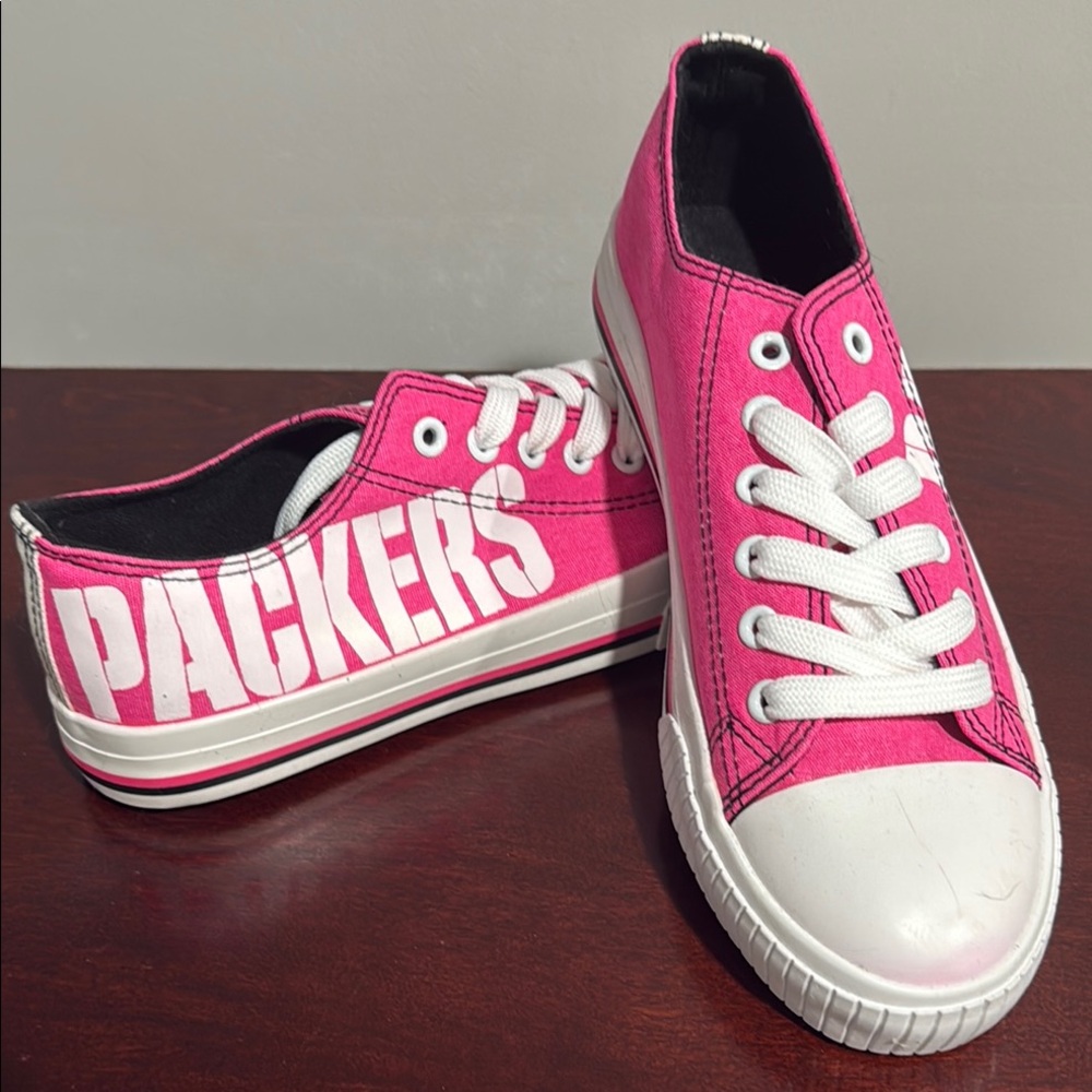 Pink Packers Sneakers
